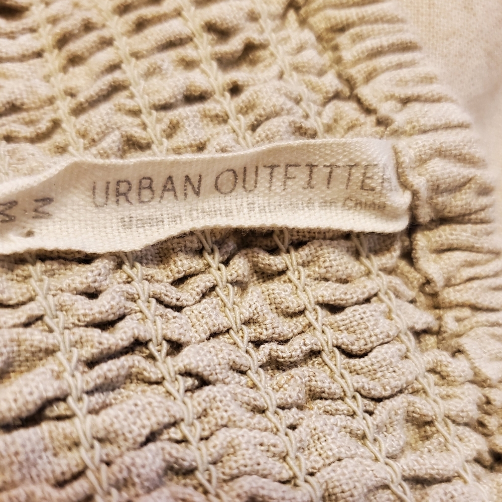 Urban Outfitters linen strapless wide-leg jumpsuit - Picture 7 of 16